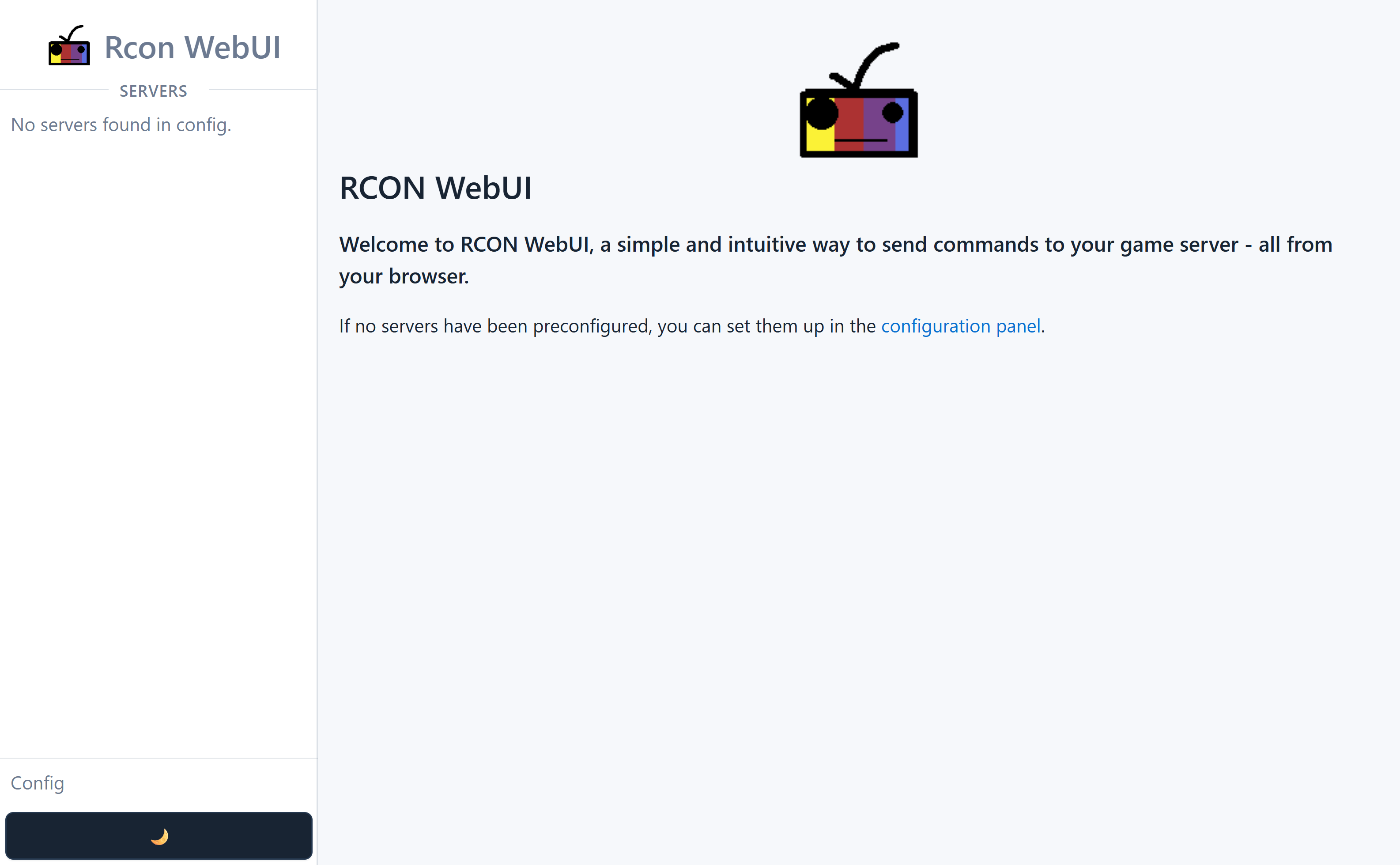RCon Admin Panel